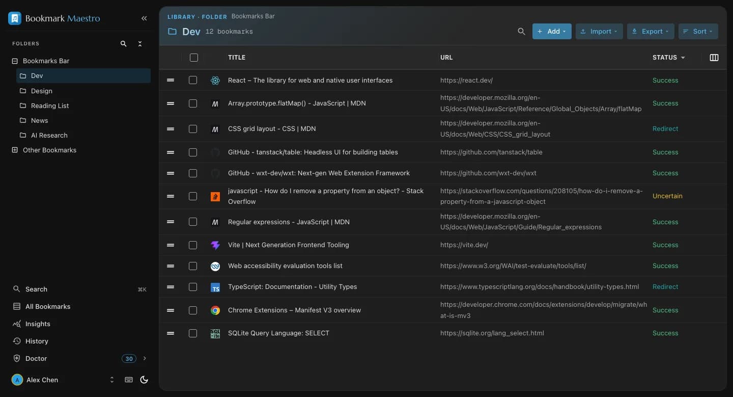 Light, Dark and System Mode interface screenshot